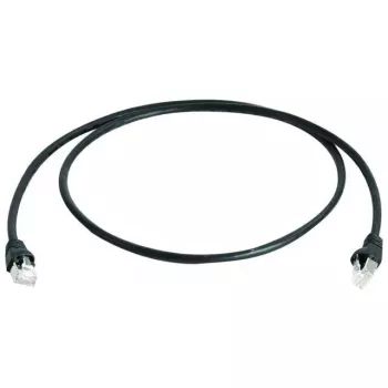 Netzwerkkabel Telegärtner Cat.7 MP8 FS 600 LSZH 10,0 m Schwarz