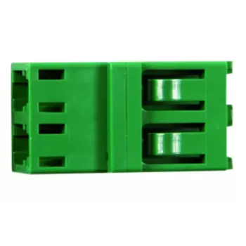 Glasfaseradapter LC/APC Telegärtner J08071A0004 Grün