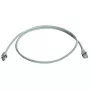 Netzwerk-Patchkabel Telegaertner Cat6a SF/UTP (S-FTP) 0,25 m, RJ45–RJ21, Nickel-Kontakte, grau