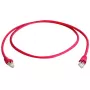 Netzwerk-Patchkabel Telegaertner MP8 FS 500 LSZH Cat6a 0,25 m Rot SF/UTP (S-FTP) RJ45–RJ45