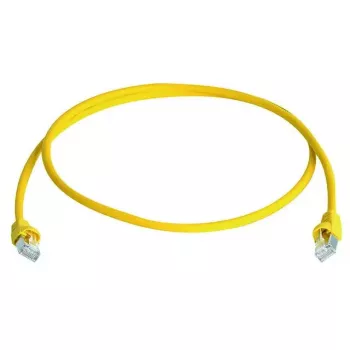 Patchkabel Telegaertner MP8 FS 500 LSZH 0,25 m Gelb Cat6a S/FTP (S-FTP) RJ-45–RJ-45