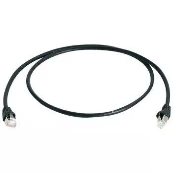 Netzwerkkabel Telegaertner MP8 FS 500 LSZH 0,25 m Cat6a SF/UTP RJ-45 – Schwarz