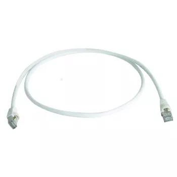 Netzwerkkabel Telegaertner Cat6a S/FTP (S-STP) RJ-45–RJ-45 0,25 m Weiß