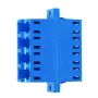 Glasfaseradapter Telegärtner J08071A0044 LC Violett Multimode Singlemode