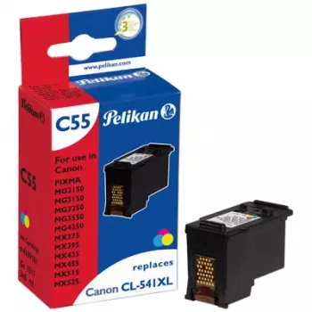Tintenpatrone Pelikan C55, pigmentierte Farbtinte 6 ml, dreifarbig CMY, 1 Stk.