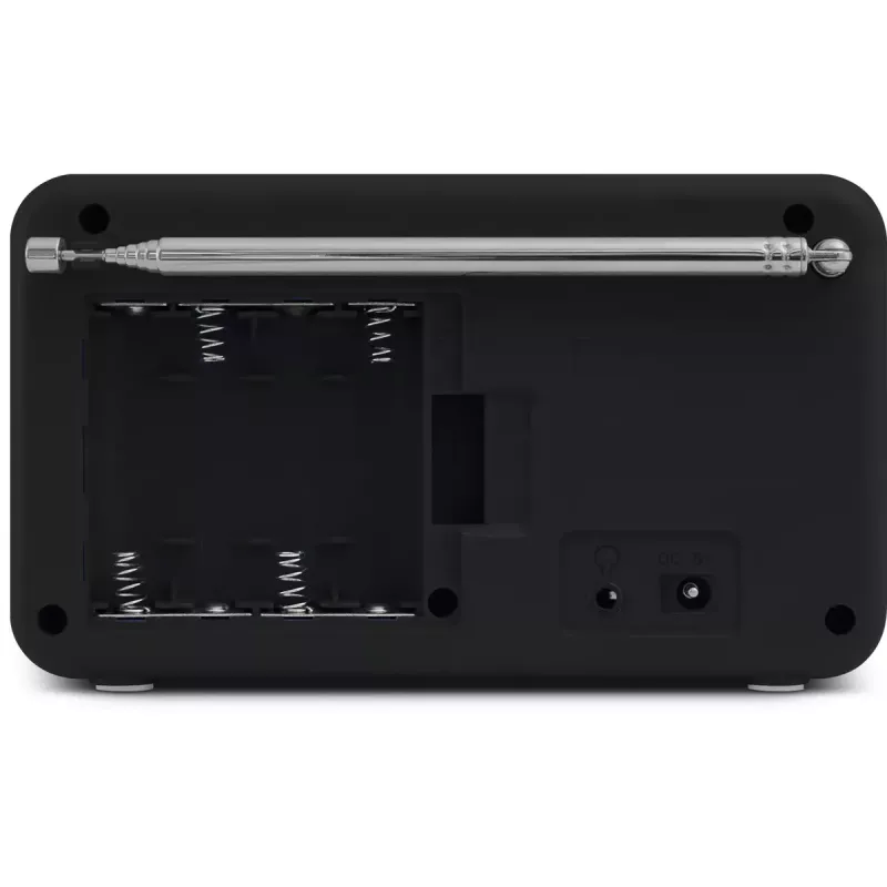 Tragbares Radio TECHNISAT VIOLA 2 – DAB+ & FM, LCD-Anzeige, 1 W, 3,5 mm Klinke, Schwarz
