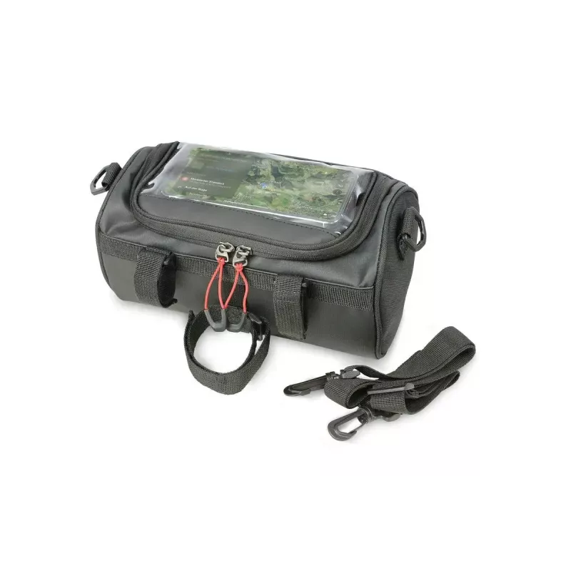 Fahrradtasche TROIKA BKB30/BK Front 4 L Nylon PVC Tarpaulin Schwarz