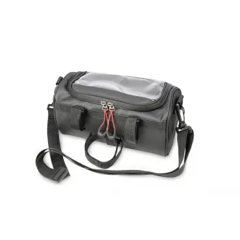 Fahrradtasche TROIKA BKB30/BK Front 4 L Nylon PVC Tarpaulin Schwarz