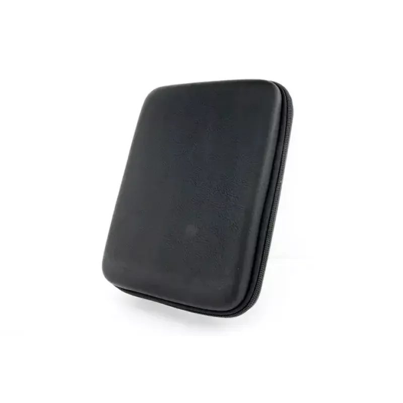 Make-up-/Maniküre-Etui TROIKA CBO11/BK Schwarz Leder Samt 160x220x50mm