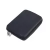 Make-up-/Maniküre-Etui TROIKA CBO11/BK Schwarz Leder Samt 160x220x50mm