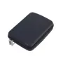 Make-up-/Maniküre-Etui TROIKA CBO11/BK Schwarz Leder Samt 160x220x50mm