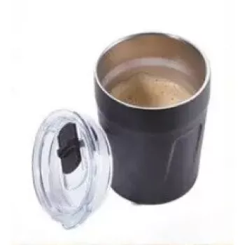 TROIKA ESPRESSO DOPPIO 160 ml Schwarz Edelstahl