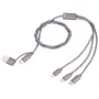 USB-C zu USB-A Ladekabel TROIKA CBL30/GY, 1 m, grau