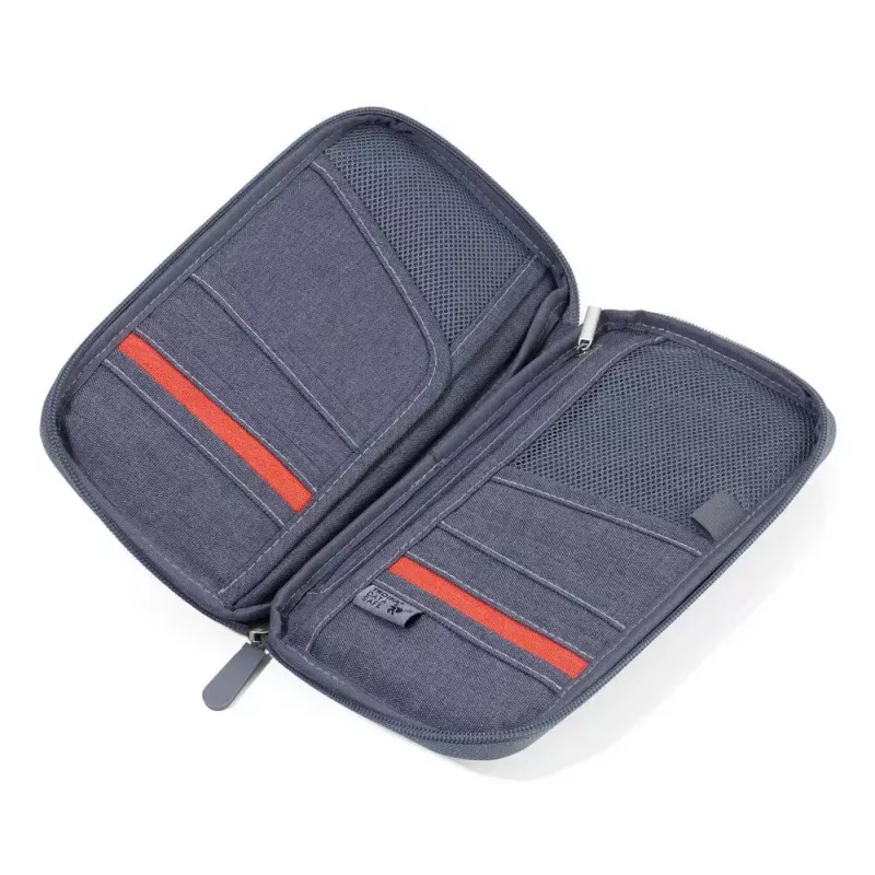 Dokumentenmappe TROIKA SAFE FLIGHT Grau Polyester