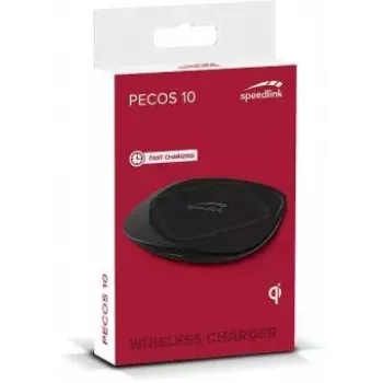Ladegerät SPEEDLINK SL-690401-BK Smartphone Schwarz AC USB kabelloses Schnellladen