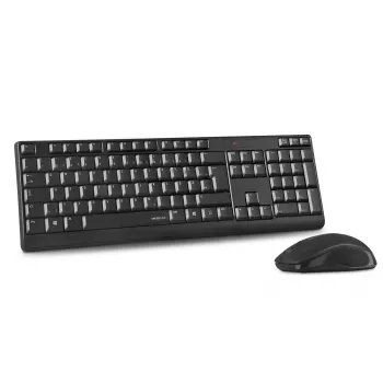 Tastatur-Maus-Set SPEEDLINK Niala Universal RF Wireless QWERTZ Norwegisch Schwarz