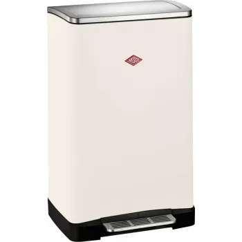 Abfalleimer Wesco Big Double Boy sandmatt 112754, 2 Fächer, 50 L Gesamtkapazität