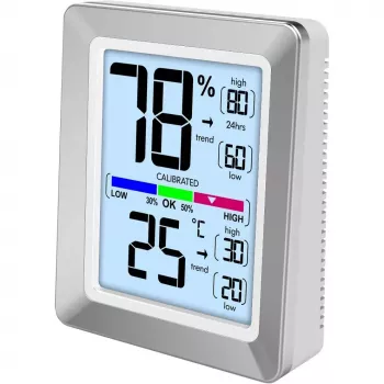 Digitale Wetterstation Technoline WS 9460 Silber Innen-Thermometer Hygrometer
