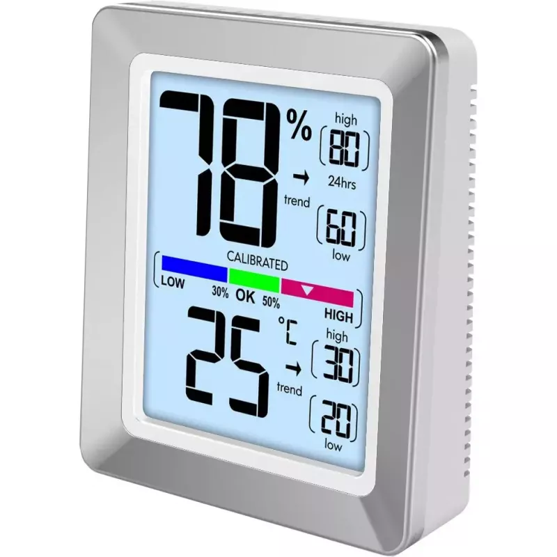 Digitale Wetterstation Technoline WS 9460 Silber Innen-Thermometer Hygrometer