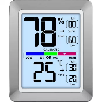 Digitale Wetterstation Technoline WS 9460 Silber Innen-Thermometer Hygrometer
