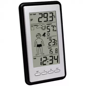 Outdoor-Thermometer Technoline WS 9632 IT Schwarz