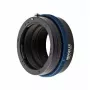 Kamera-Objektivadapter Novoflex NEX/PENT – Bajonettadapter für Sony NEX auf Pentax K, schwarz/blau