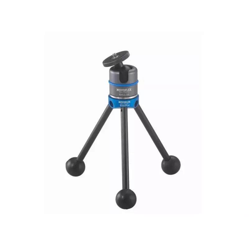 Stativ Novoflex BasicPod Mini für Digital-/Filmkameras Schwarz Blau