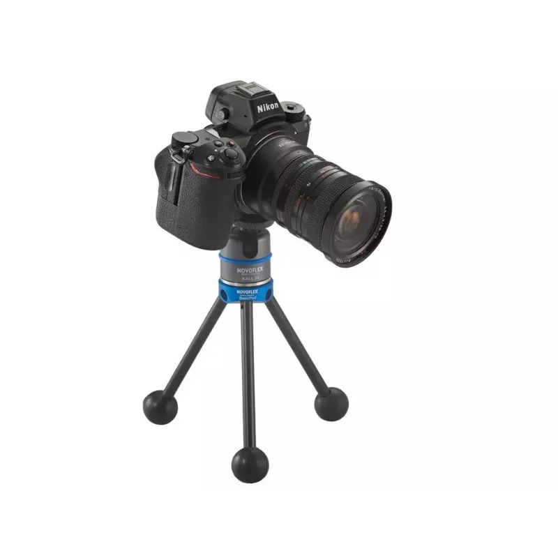 Stativ Novoflex BasicPod Mini für Digital-/Filmkameras Schwarz Blau