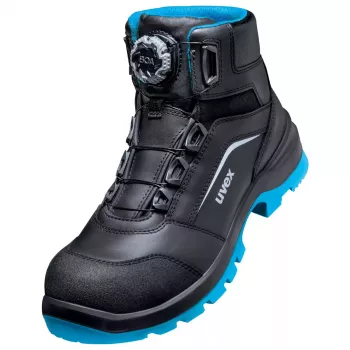Sicherheitsstiefel Uvex xenova BOA S1P Unisex Erwachsene Schwarz Blau Leder PU