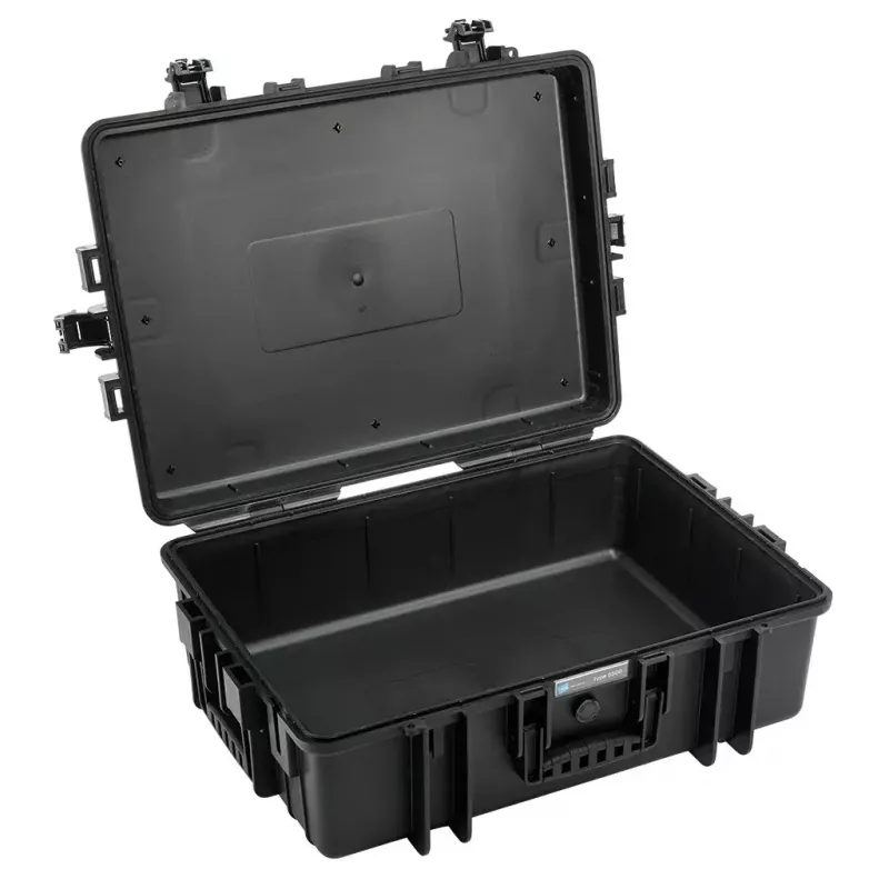 B&W Cases Type 6500 Aktenkoffer Classic Case Schwarz Polypropylen