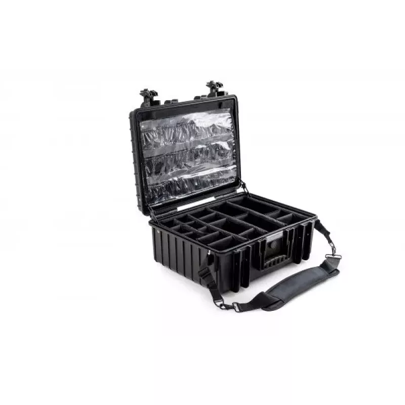 B&W Cases Type 6000 Aktenkoffer Schwarz Polypropylen 3,9 kg