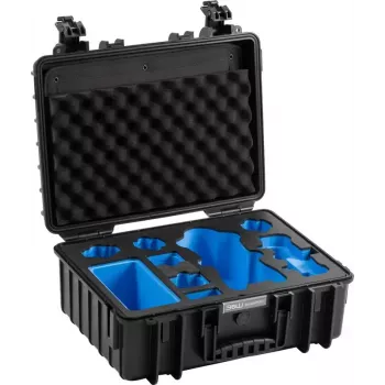 Schutzkoffer für Drohne b&w international PP.221 für DJI Mavic 4 Pro — wasserdicht, leicht, schwarz