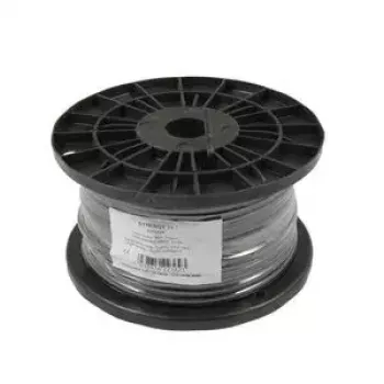 Telefonkabel Synergy 21 S215220 100 m Schwarz Flach