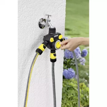 Mechanische Bewässerungsuhr Kärcher WT 2.000 Schwarz Gelb