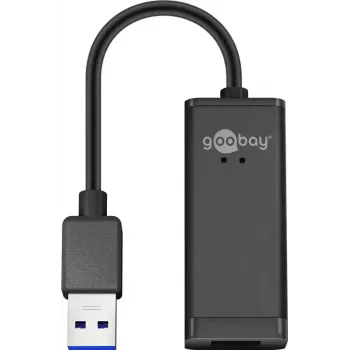 Goobay 39038 Ethernet-Netzwerkkarte 1000 Mbit/s USB Kabelgebunden