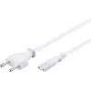 Verbindungskabel Euro-Stecker Goobay 51326 1,5 m Weiß