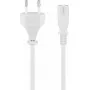 Verbindungskabel Euro-Stecker Goobay 51326 1,5 m Weiß