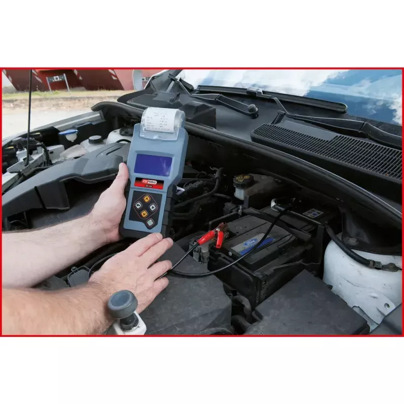 Batterietester KS Tools 550.1646 Schwarz Blau 1,5 kg