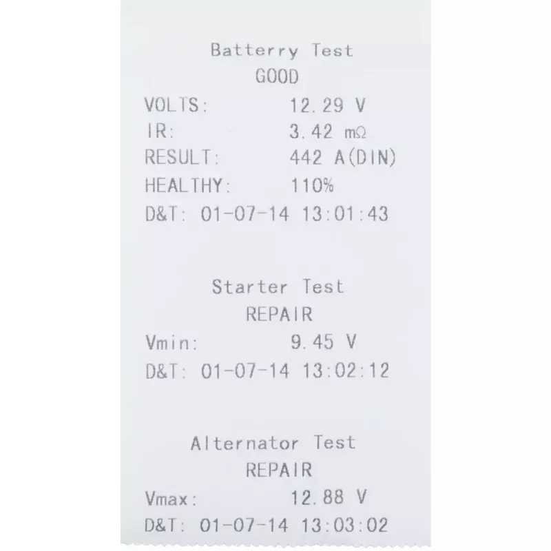 Batterietester KS Tools 550.1646 Schwarz Blau 1,5 kg