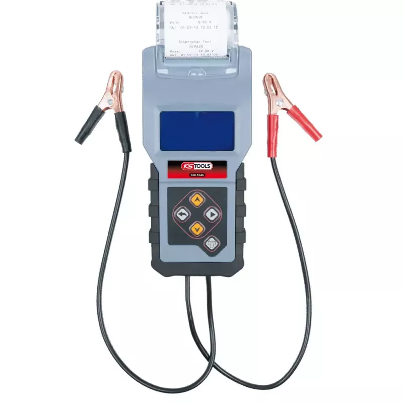 Batterietester KS Tools 550.1646 Schwarz Blau 1,5 kg