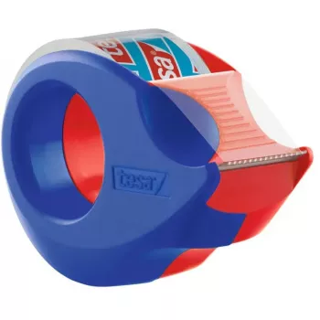 Tesa Mini 57940-00000-02 Tischabroller mit 2 Rollen Crystal Clear