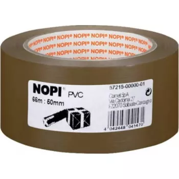 PVC-Klebeband Tesa NOPI Pack 66 m x 50 mm, braun