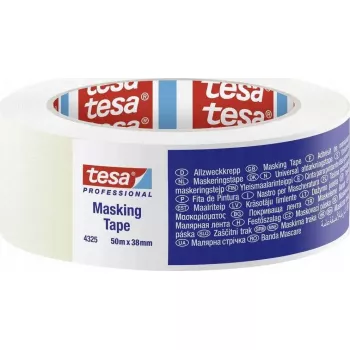 Malerkreppband Tesa 04325 weiß 50 m × 38 mm Universell