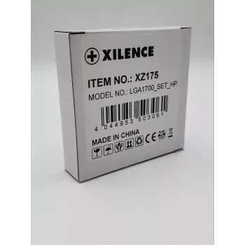 Montagekit Xilence XZ175 Metall Schwarz Silber