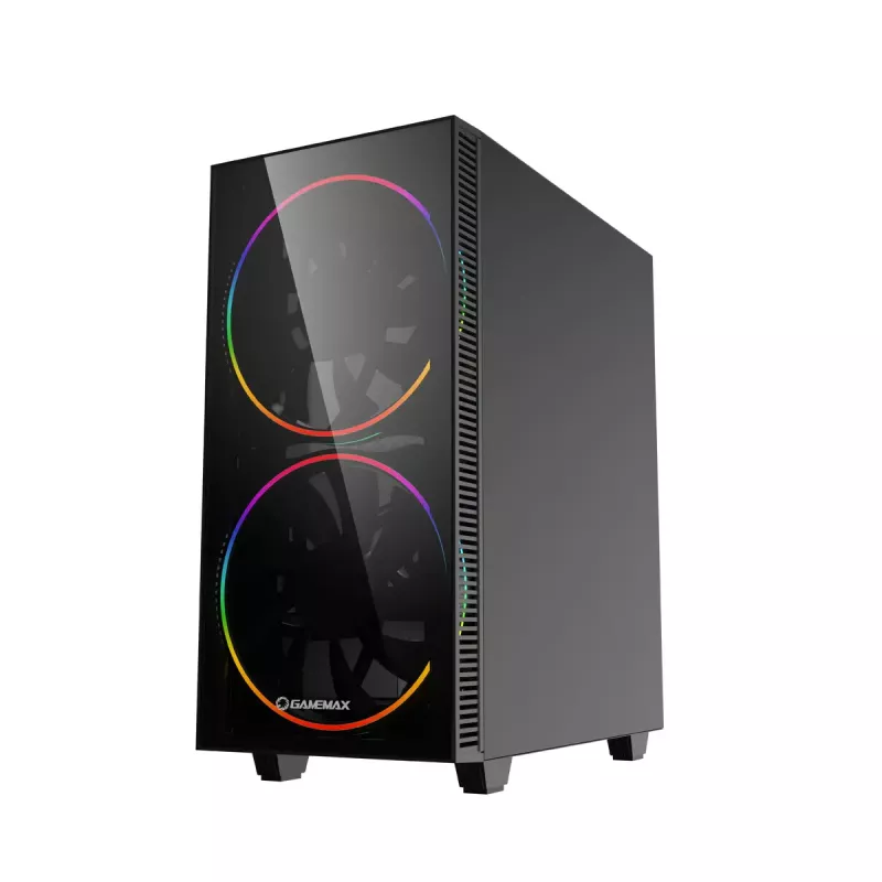 Desktop-PC Hyrican GAMEMAX Schwarz Hole 7811 — Intel Core i5-14400F, 16 GB DDR5, 1 TB SSD, GeForce RTX 5060 Ti, Windows 11