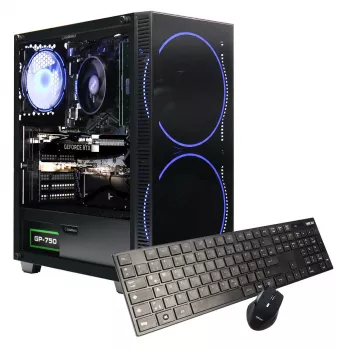Desktop-PC Hyrican GAMEMAX Schwarz Hole 7811 — Intel Core i5-14400F, 16 GB DDR5, 1 TB SSD, GeForce RTX 5060 Ti, Windows 11