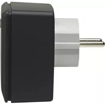 Smart-Stecker eQ-3 Homematic IP 161599A0, innen, Anthrazit, Kunststoffgehäuse, 70×70×39 mm