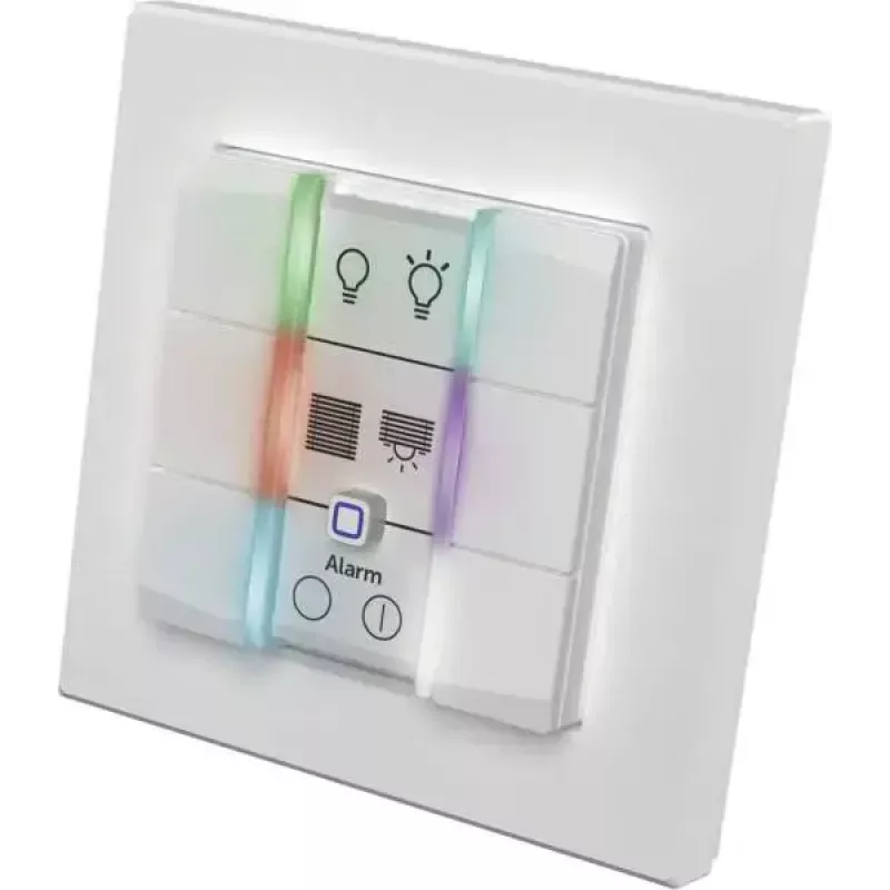 Wandschalter-Panel eQ-3 Homematic IP Wandtaster 6-fach Kunststoff weiß