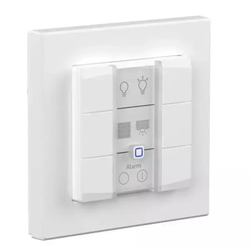 Wandschalter-Panel eQ-3 Homematic IP Wandtaster 6-fach Kunststoff weiß