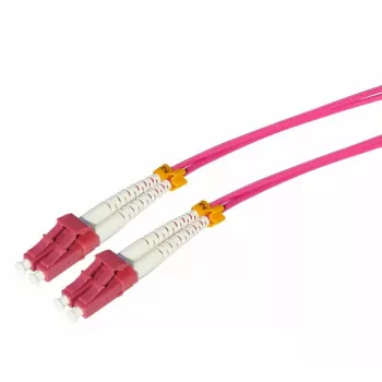 Glasfaserkabel Tecline 798SS00 SC OM4 0,5 m Pink Violett